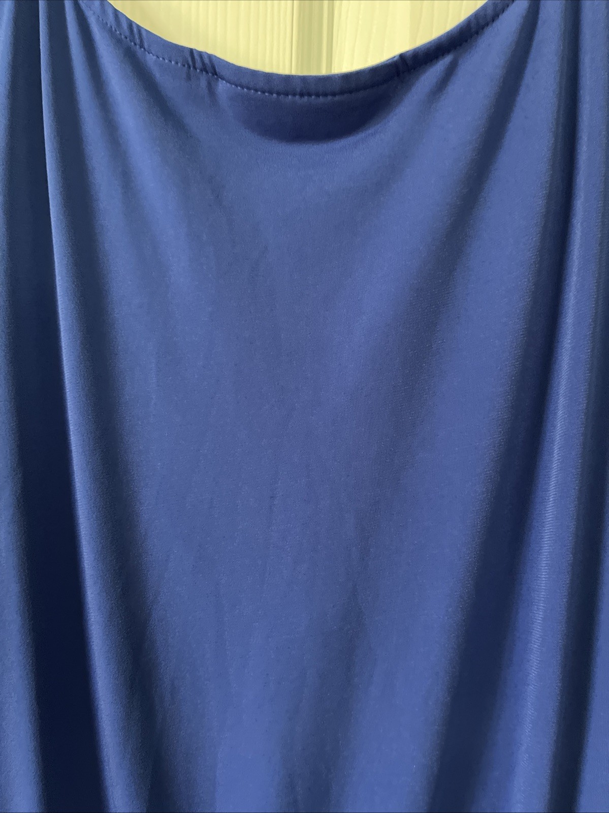 Avenue Studio Women’s Career Sleeveless Dress Sz. 18-20 Blue/Black Knee Length