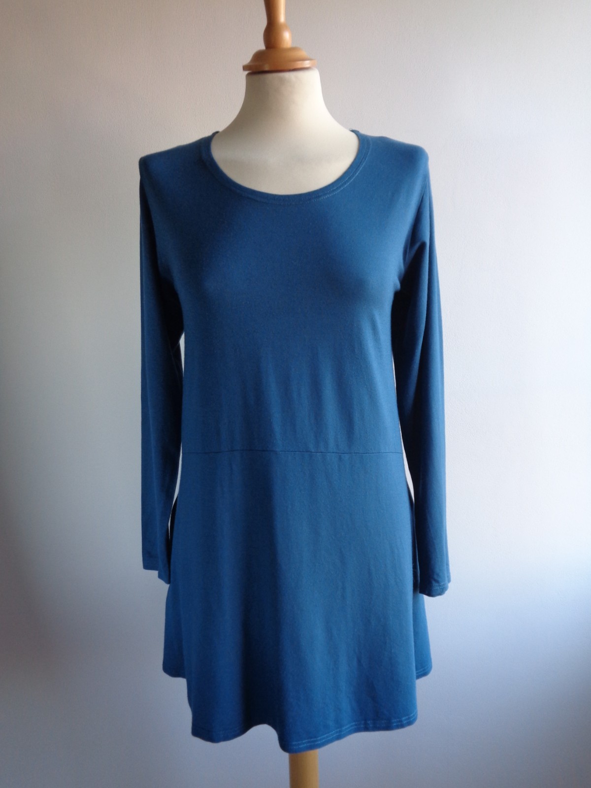 MASAI Blue Jersey Dress with Pockets Size 10 to 12 approx casual shot mini