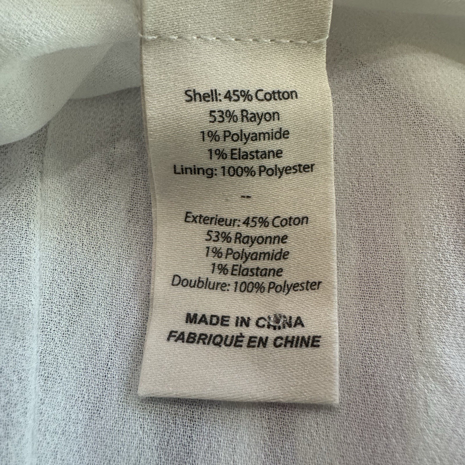 Cinq à Sept Seersucker Midi Dress Size 6 Lavender Ivory Smocked Elastic Waist