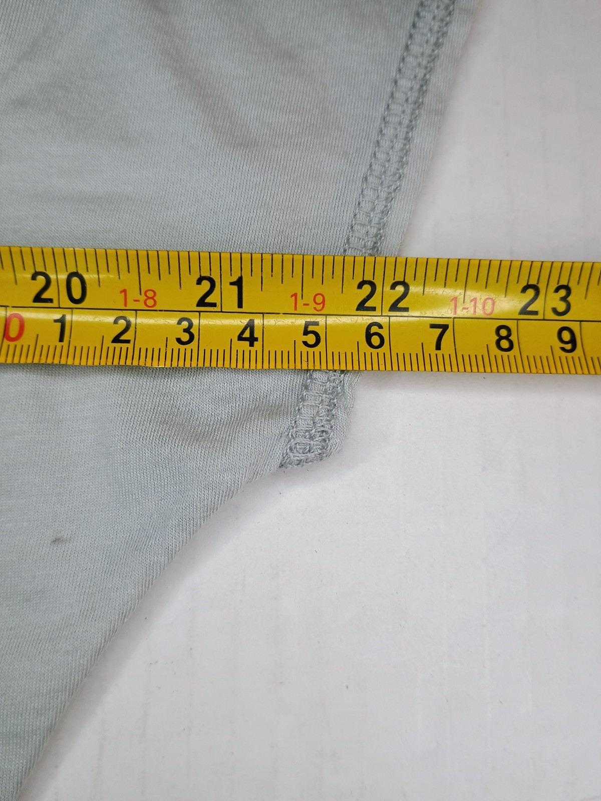 Hard Tail Front Back Crossover Dress Light Gray Size M Cotton