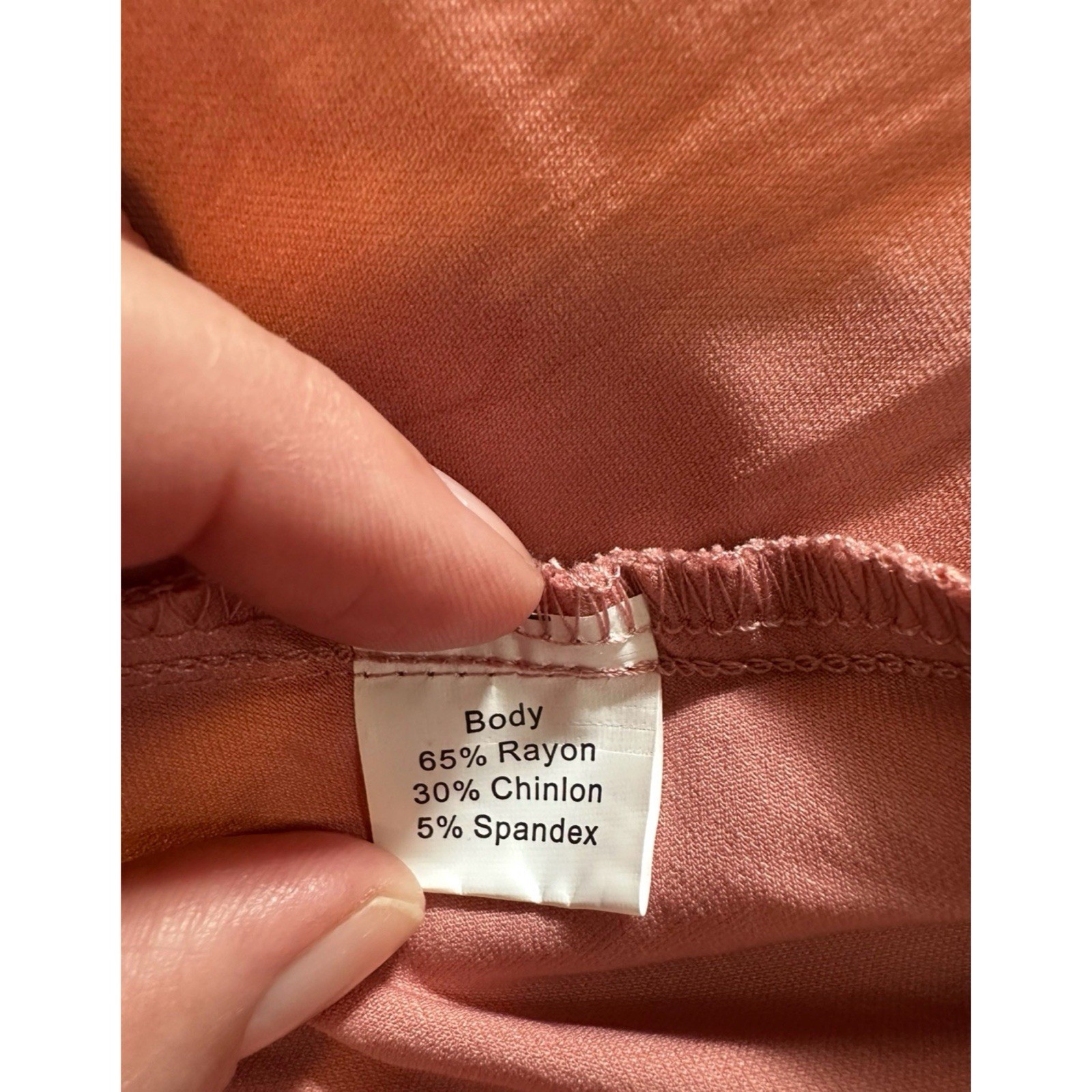 Gown Town NWT Salmon Pink Retro Rockabilly Swing Dress Size Large