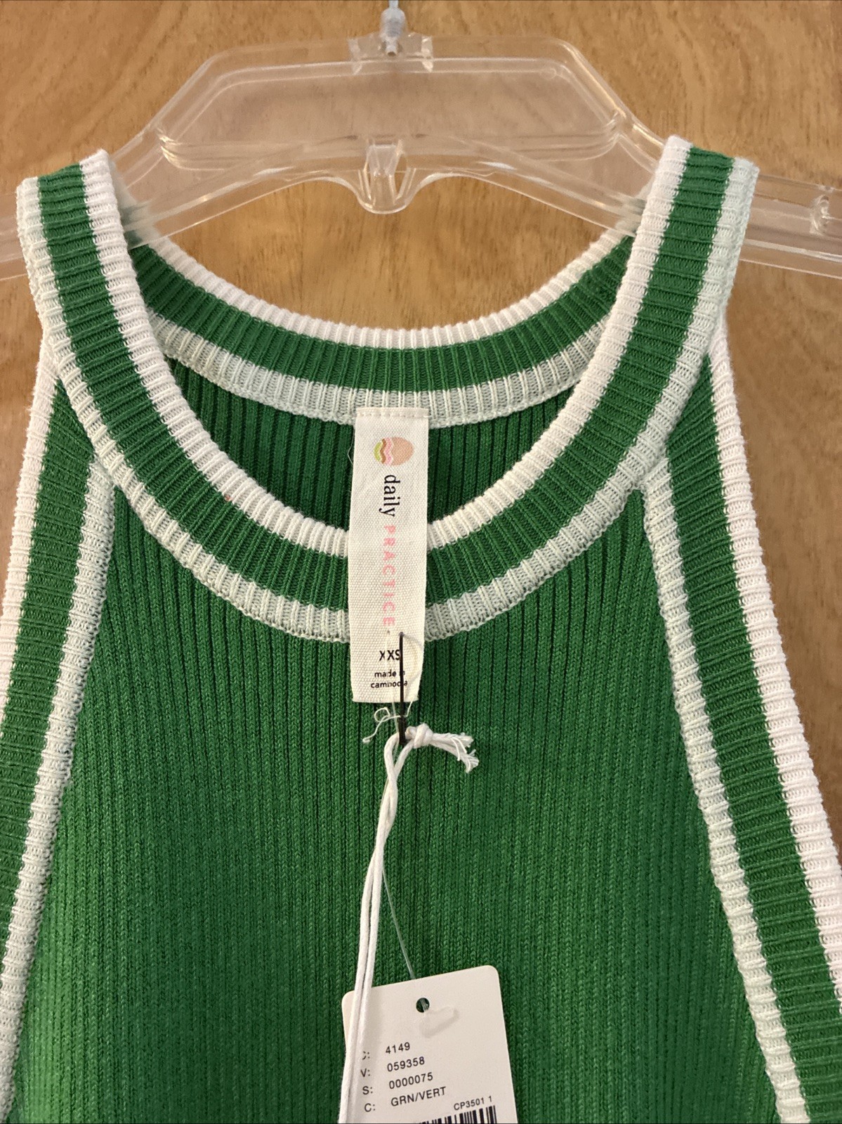 Daily Practice Anthropology Midi Fitted Sweater Dress XXS NWT