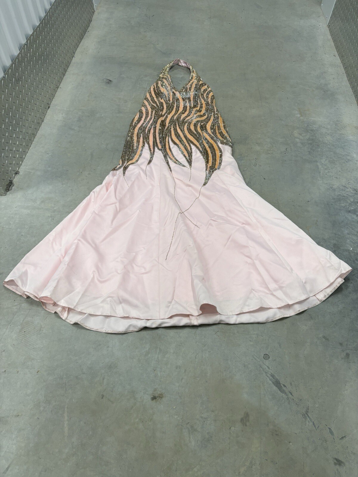 size 8 Cassandra Stone Sparkly Sequin Dress