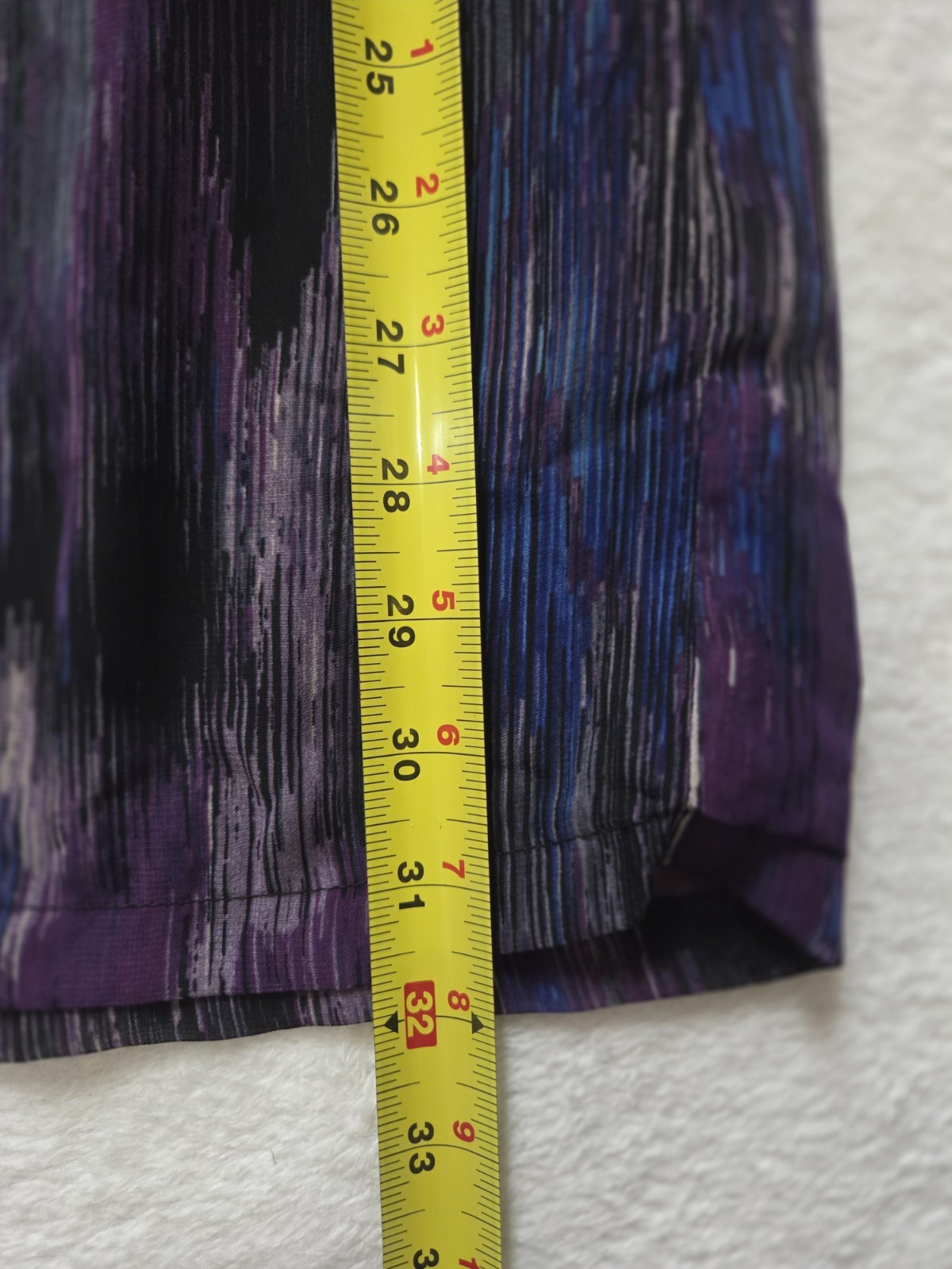 NWT Forever 21 Contemporary Purple Abstract Watercolor Mesh Mini Dress XS Artsy