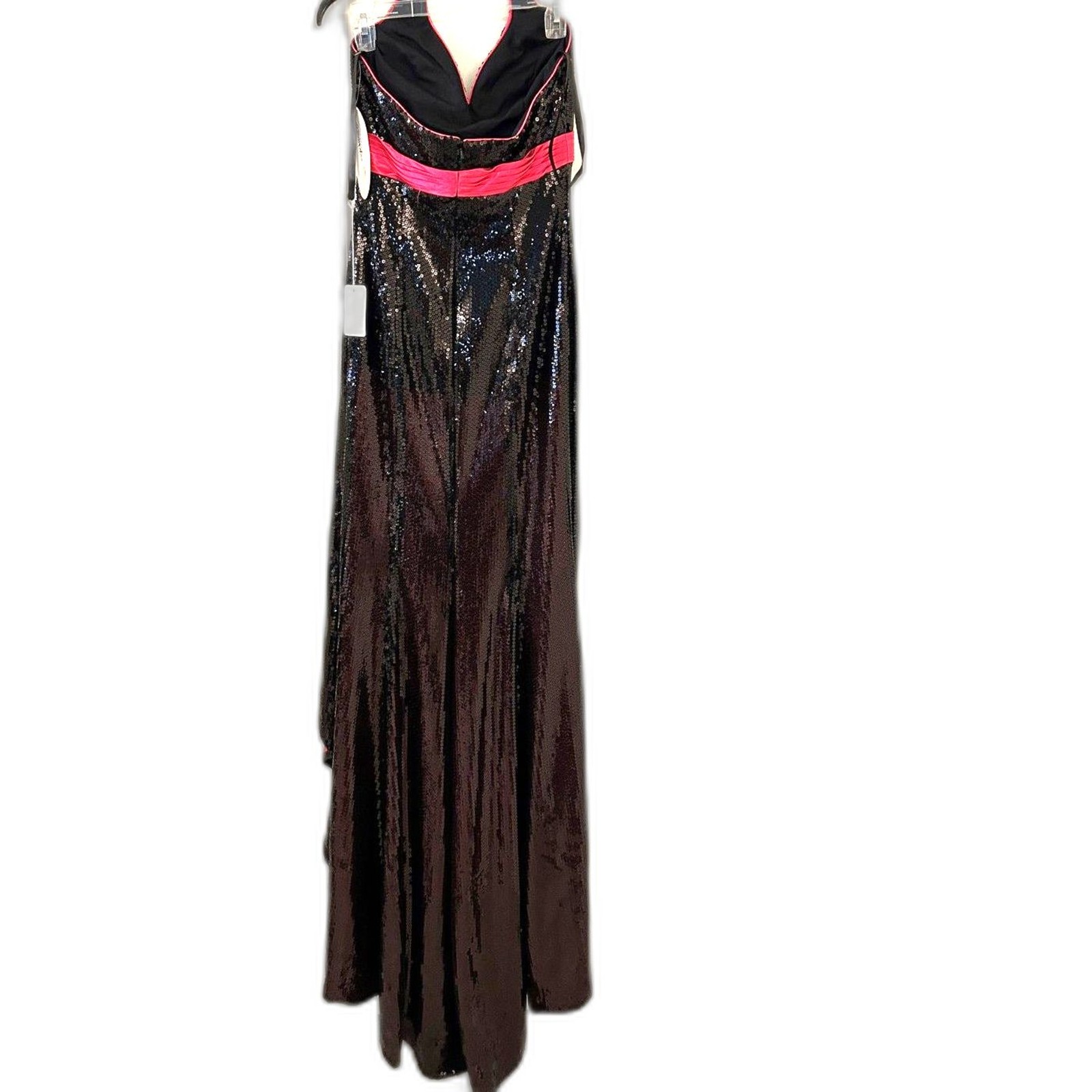 Cassandra Stone Black/Pink Sequined Dress – Size 6 – NWT
