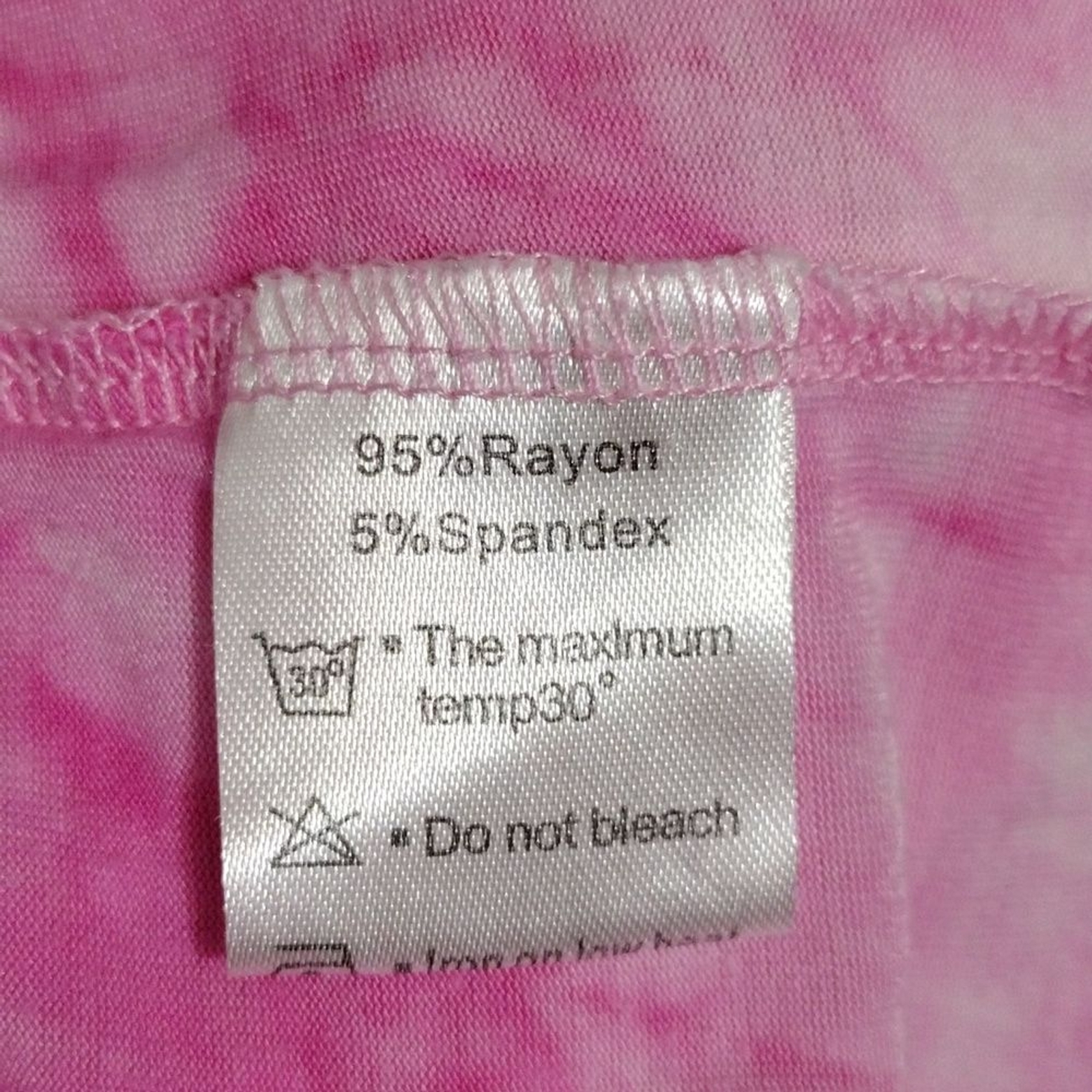 LILBETTER Pink Tie Dye Sleeveless Maxi Dress Beachwear Vacation Resort Medium