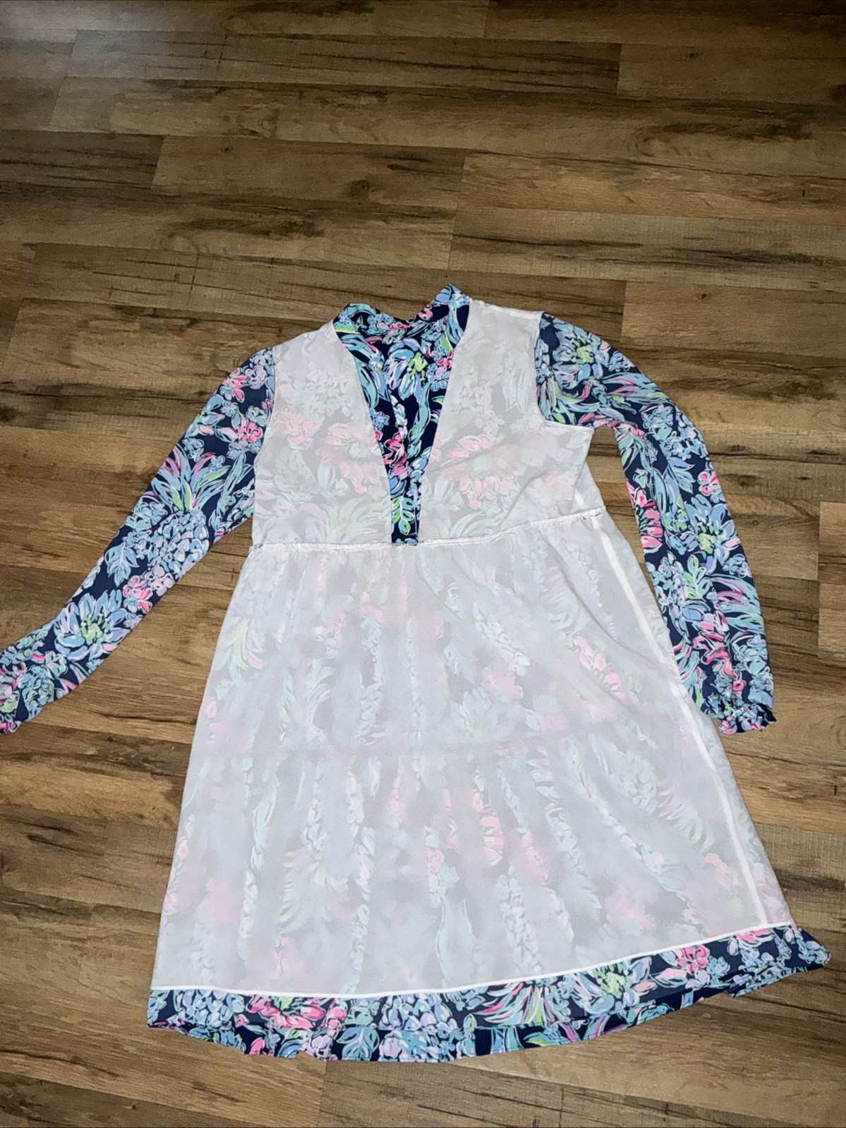 Lilly Pulitzer Winona Stretch Dress Navy Pineapple Paradise Size Small NEW