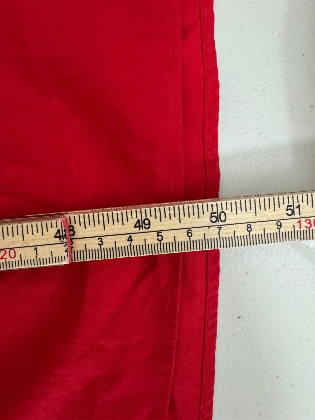 Abercrombie strapless Drop waist smocked maxi dress red preppy sz XLP
