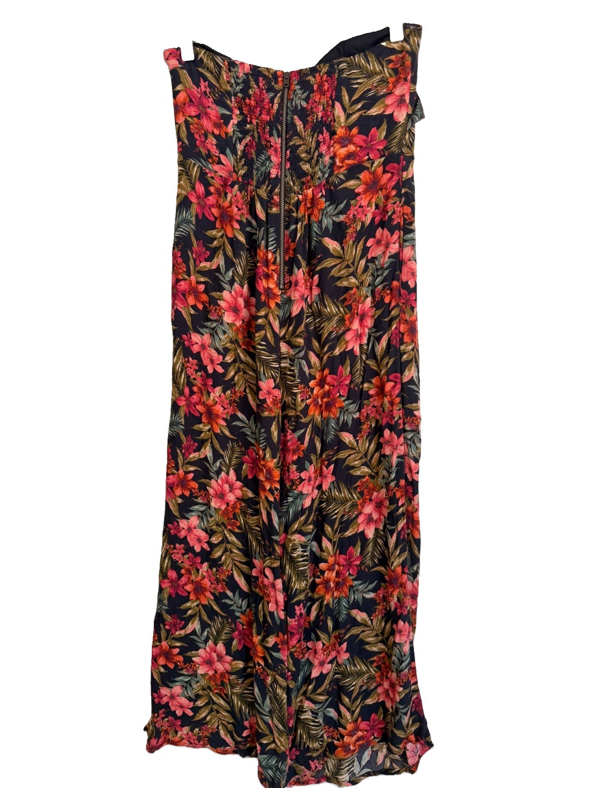 American Eagle Strapless Romper Sz S Floral Multicolor-Romantic