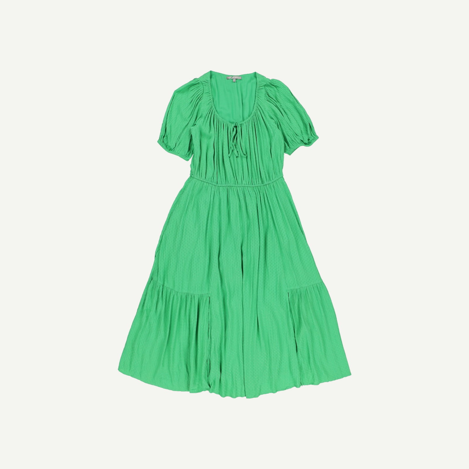 Oliver Bonas Womens Midi Regular Dress in Green