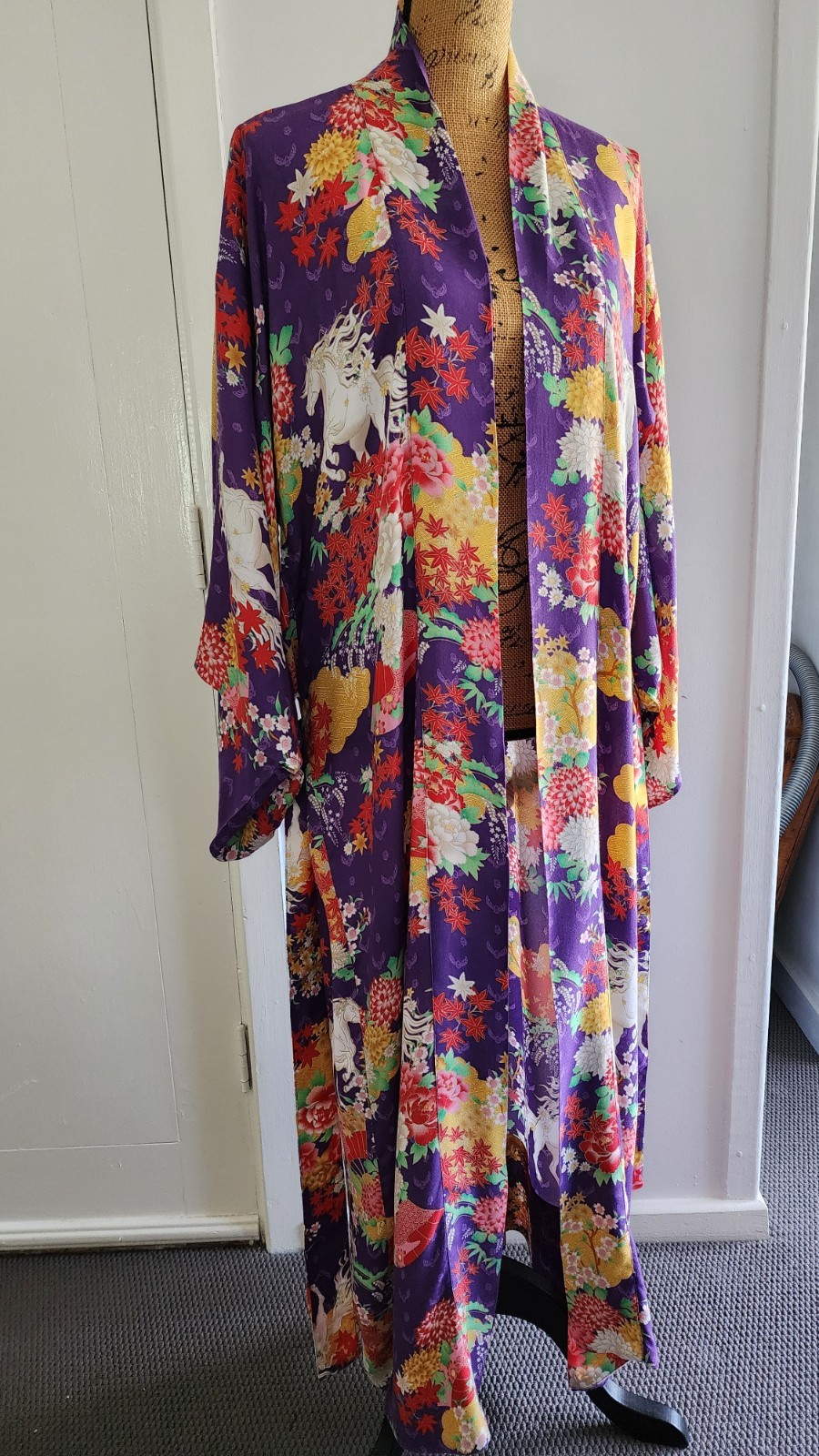 🦋Spell And The Gypsy O/S Wild Horses Kimono Robe with Sash AS NEW