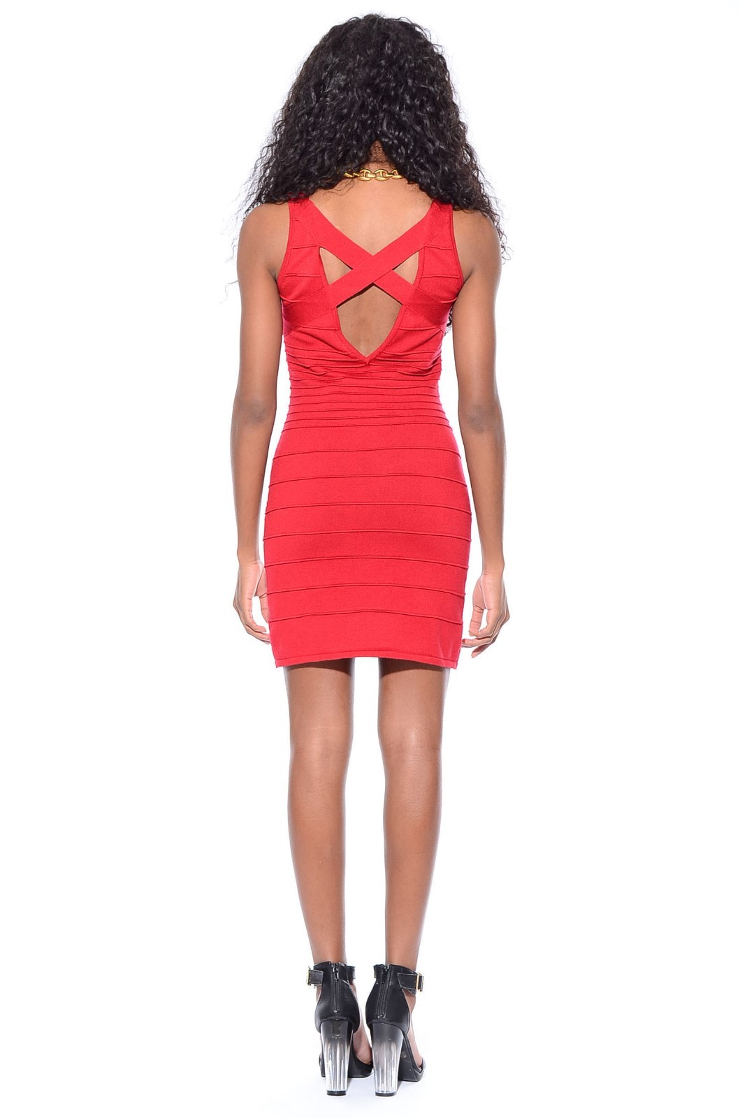 NWT Red Knit Gold Sequin Bodycon Stretch Cocktail Bandage Pink Rose Mini Dress S