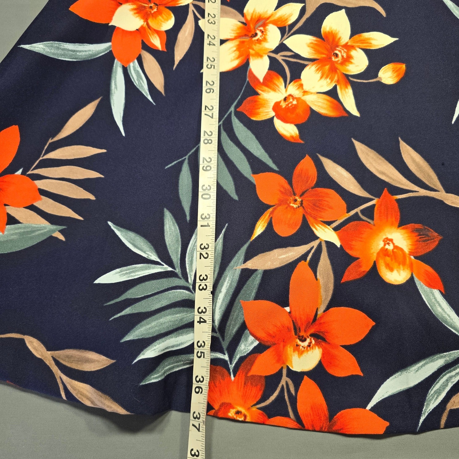 db Established 1962 Blue Mini Dress Preppy Stretch Floral Sleeveless Women’s 4
