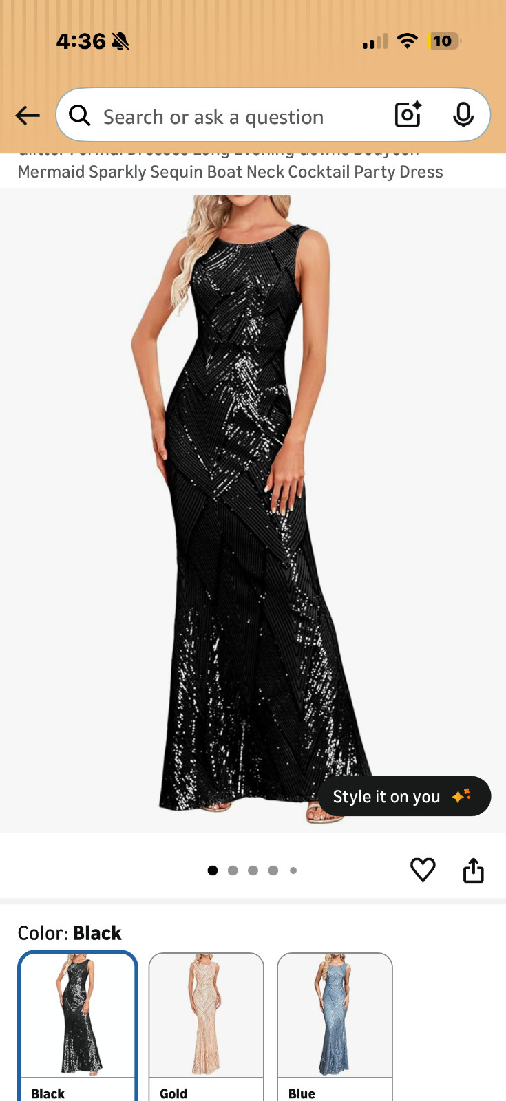 Glitter Formal Dresses Long Evening Gowns Bodycon Mermaid Sparkly Sequin Boat Ne
