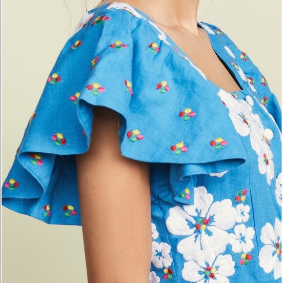 All Things Mochi Kay Dress in blue