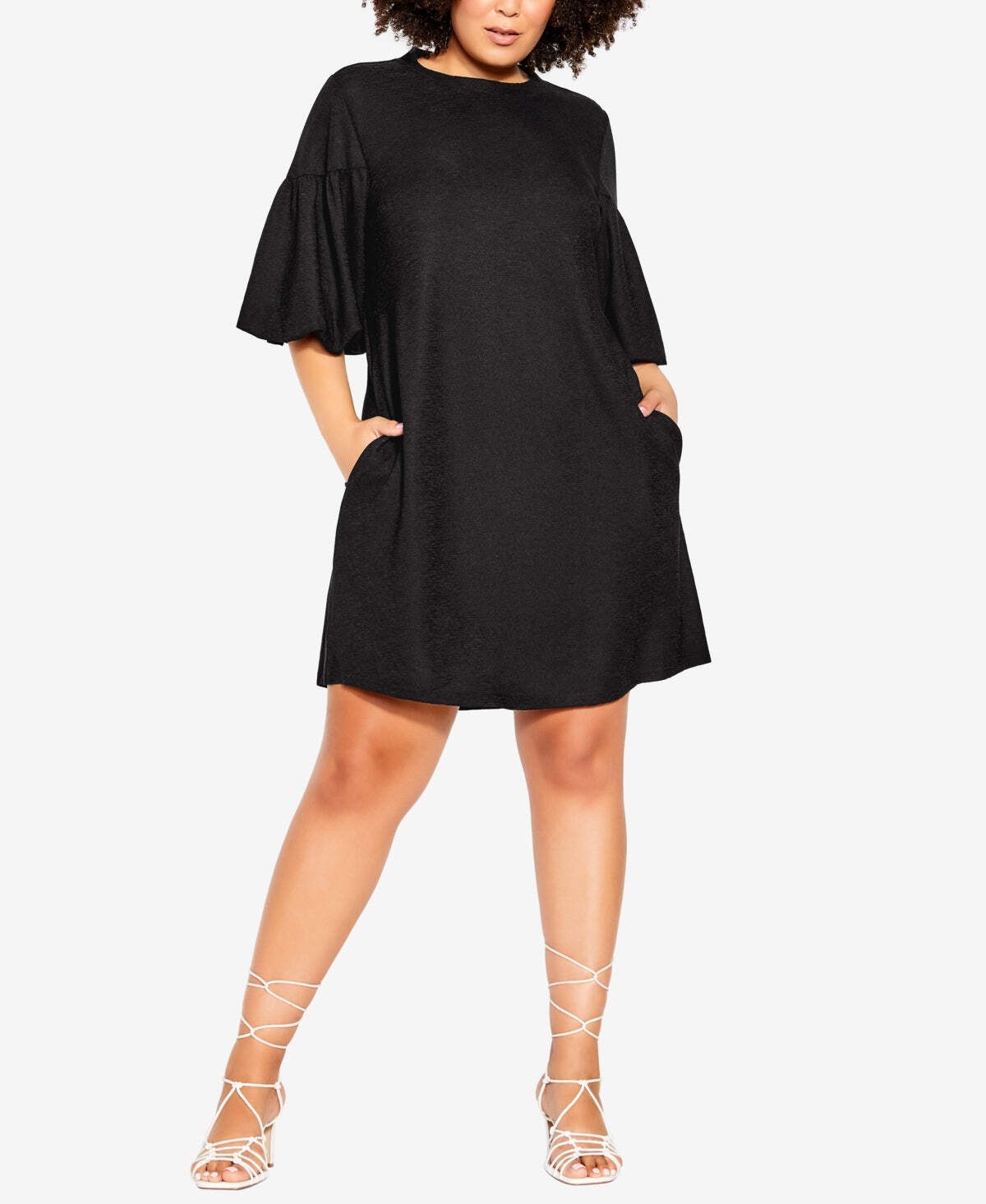 City Chic Trendy Plus Size Sassy Style Dress