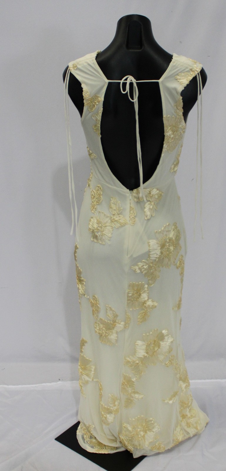 Saints & Secrets Women’s Kirralee Halterneck Maxi Dress AP2 Yellow Small AU:8