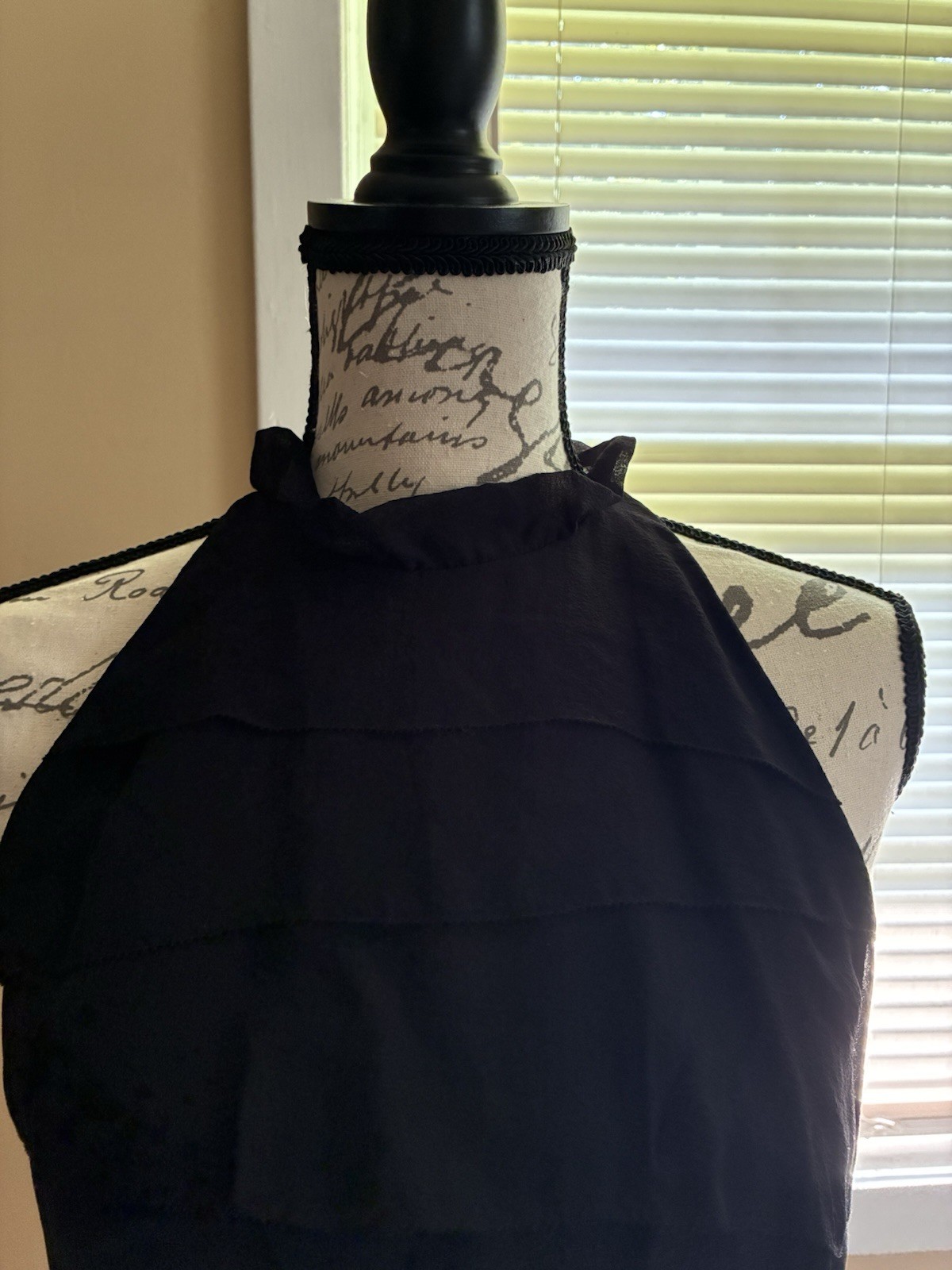 Vince – 100% SILK Black Tiered Cocktail Dress – Women, Size 6