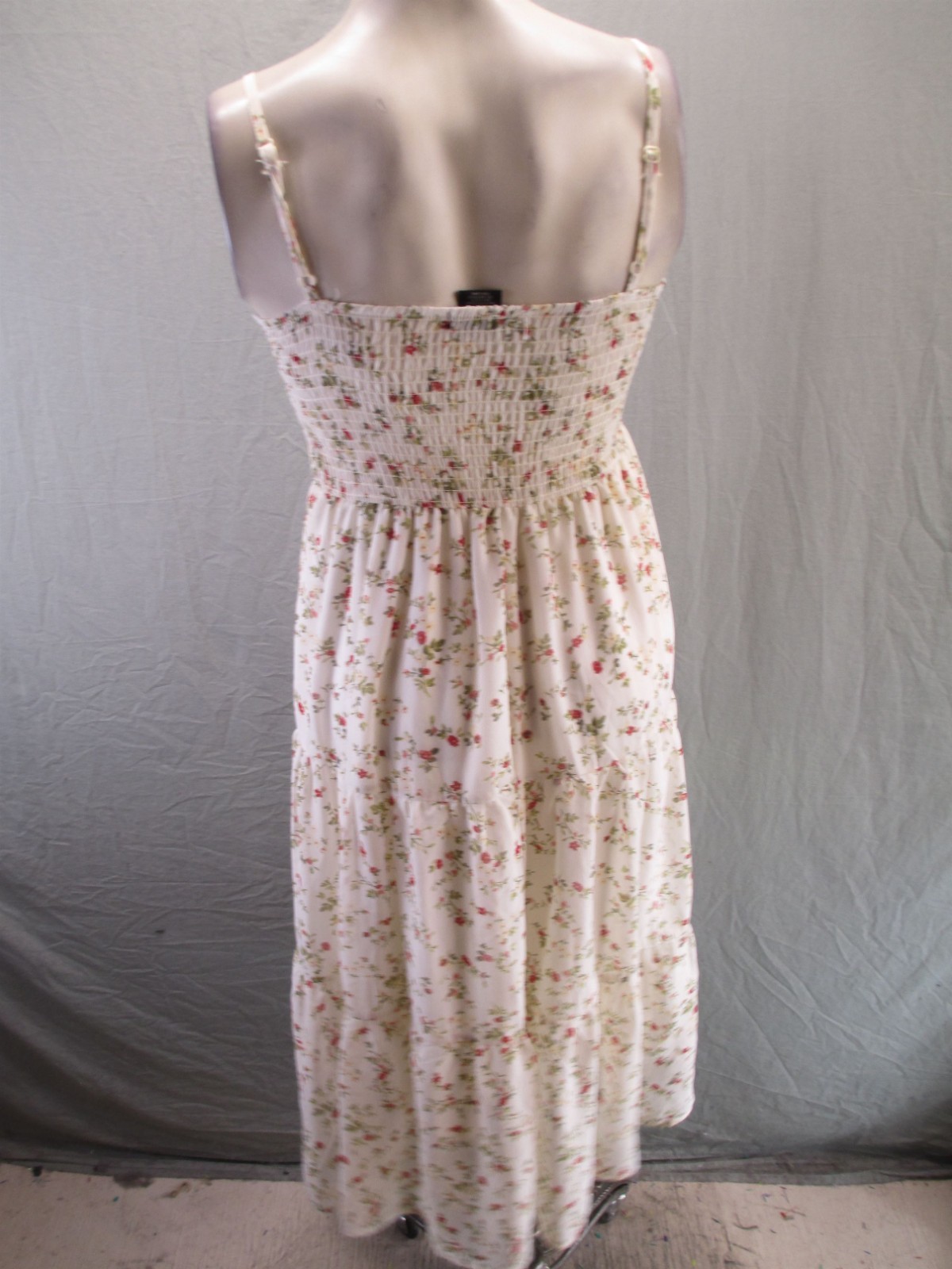 Justify Size S Womens Multicolor Floral Sleeveless Straps Beauty Sundress 278