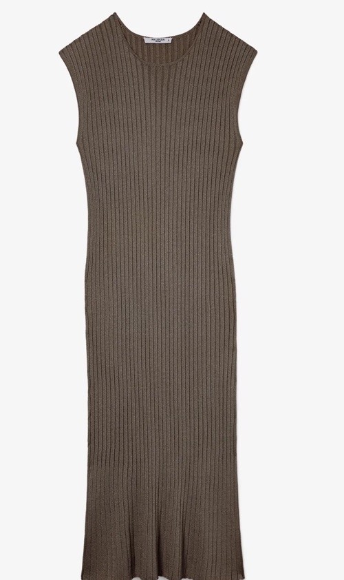 MM. Lafleur Dylan Dress Slinky Knit Safari Green Size XS