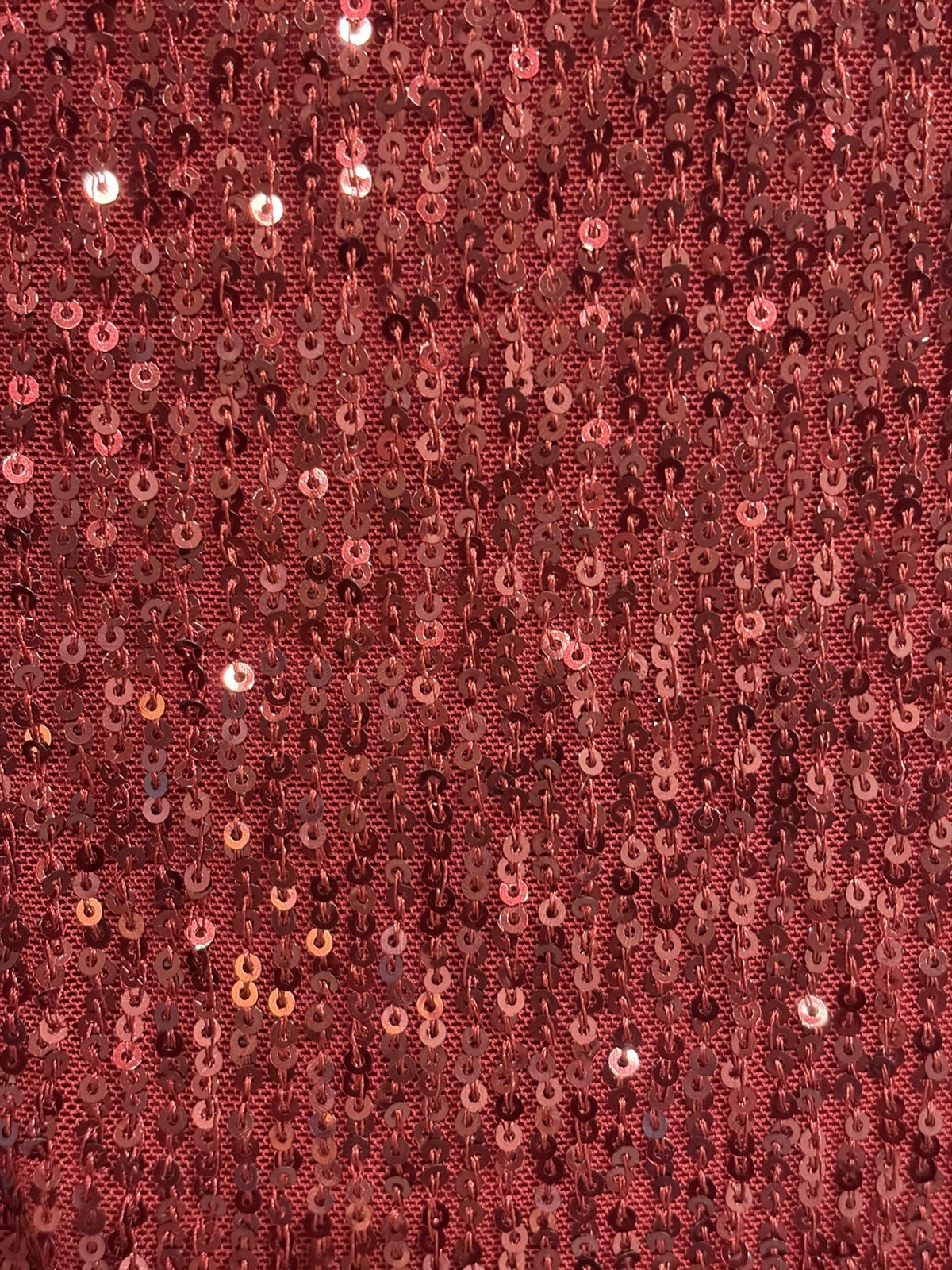 Michael Costello X Revolve Dark Red Sequin Mini Dress XS