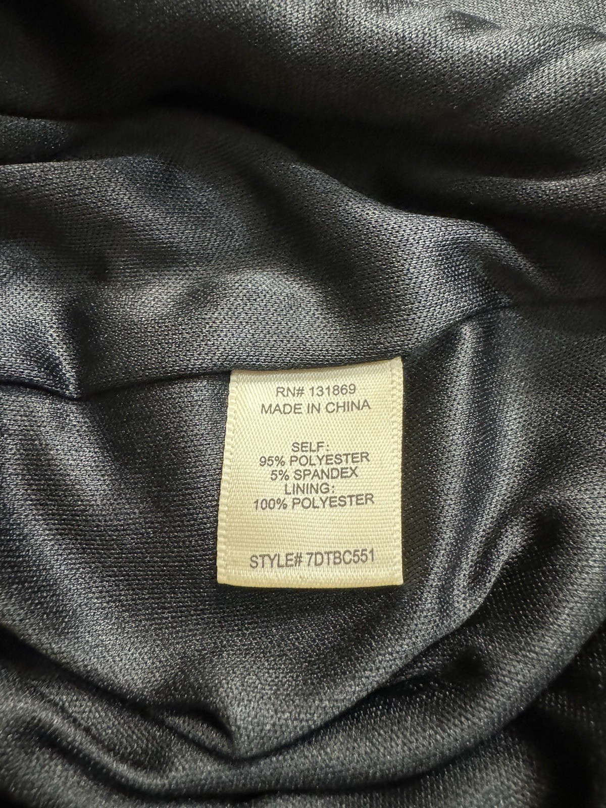 Thirty Thirty Strapless Copper And Black Sequined Dress & Bag Size M – NWT