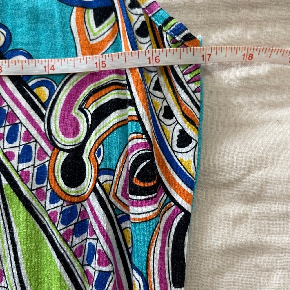 Klozlyne Maxi Dress Womens Medium Multicolored Paisley Bright Indie Funky Summer