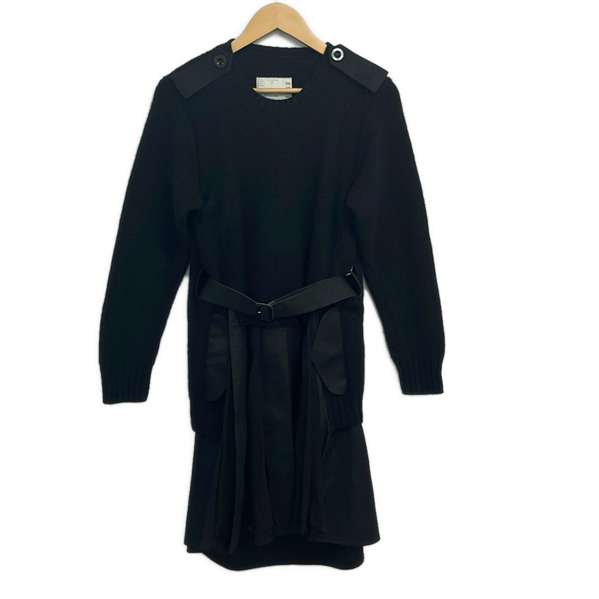 Sacai 13-01883 Black Women’s Dress