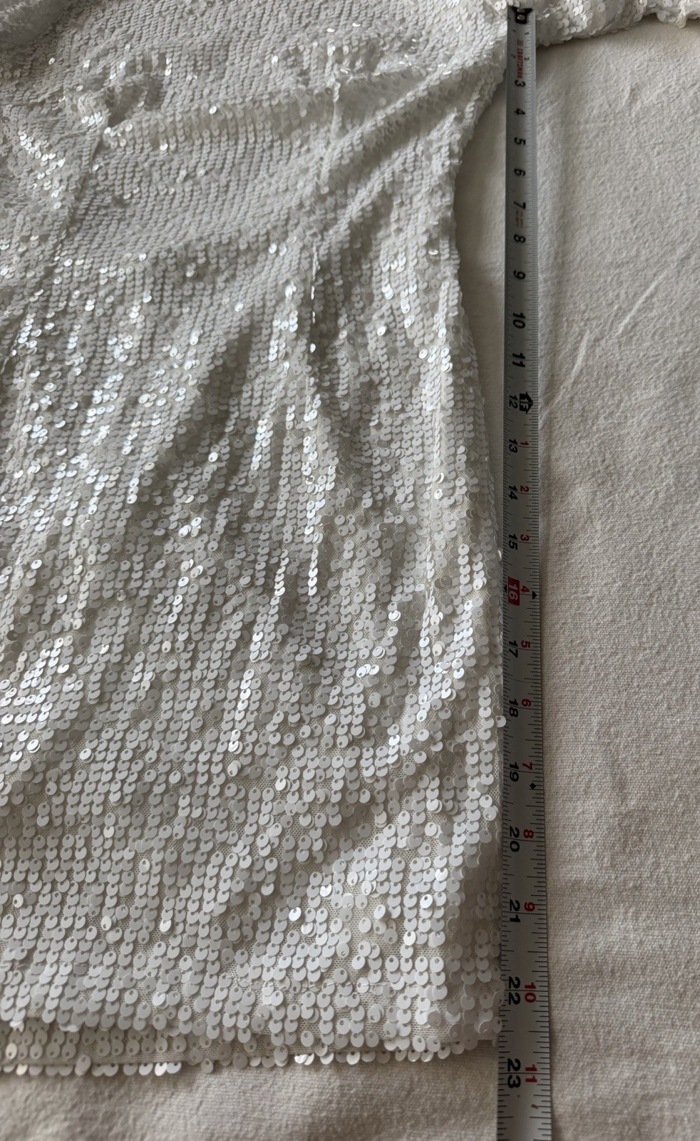 Hello Molly White Ribbed Mini Dress Sweetheart Open Back Tie Stretch M
