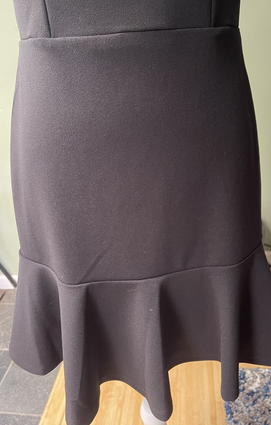 ABS Collection Black Lined Dress Poly Spandex Women’s Sz 6 NWOT