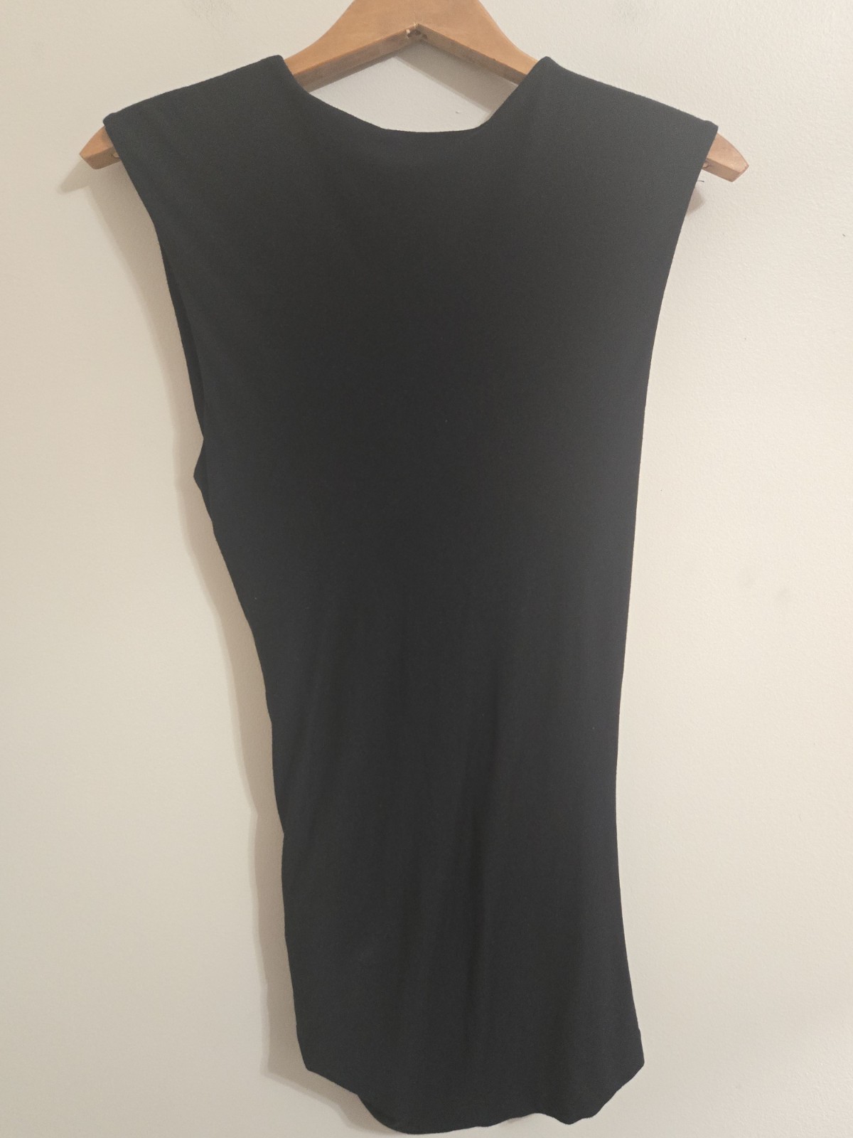T by Alexander Wang Twisted Top Women’s Medium Black Sleeveless Jersey NWOT