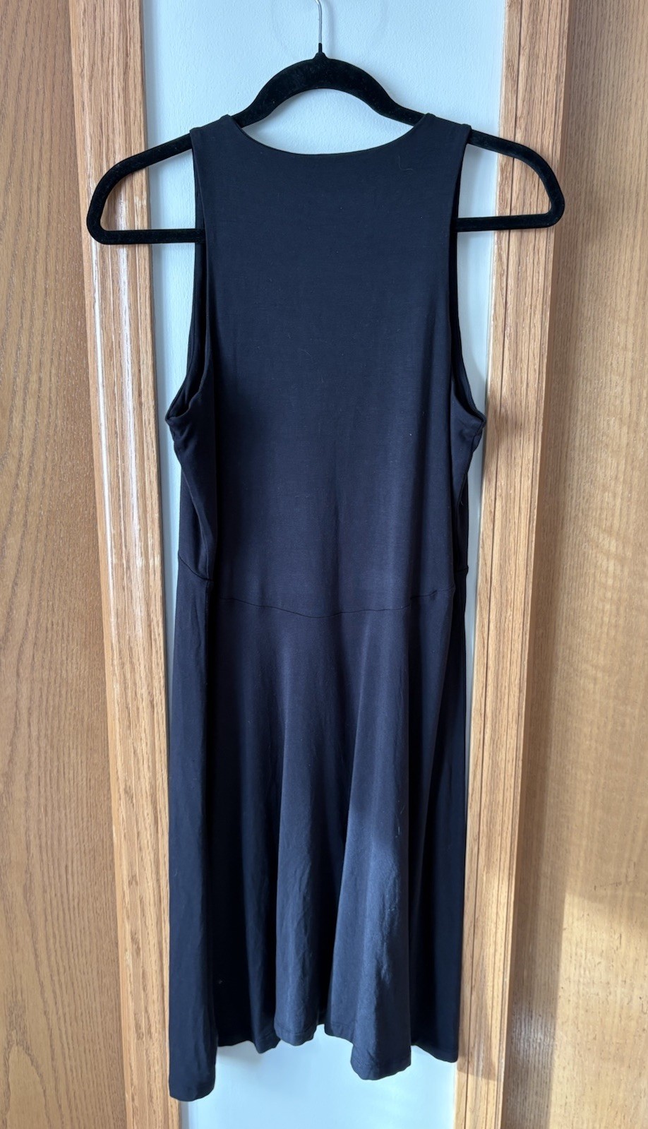 Athleta Black Santorini Sleeveless Dress M Tall
