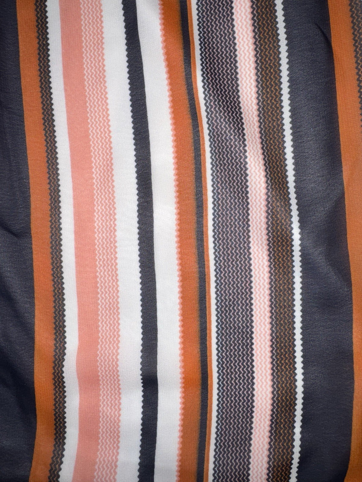 B DARLIN SUNDRESS With Strapes, Orange, Blue & White Stripes Junior Size 9-10