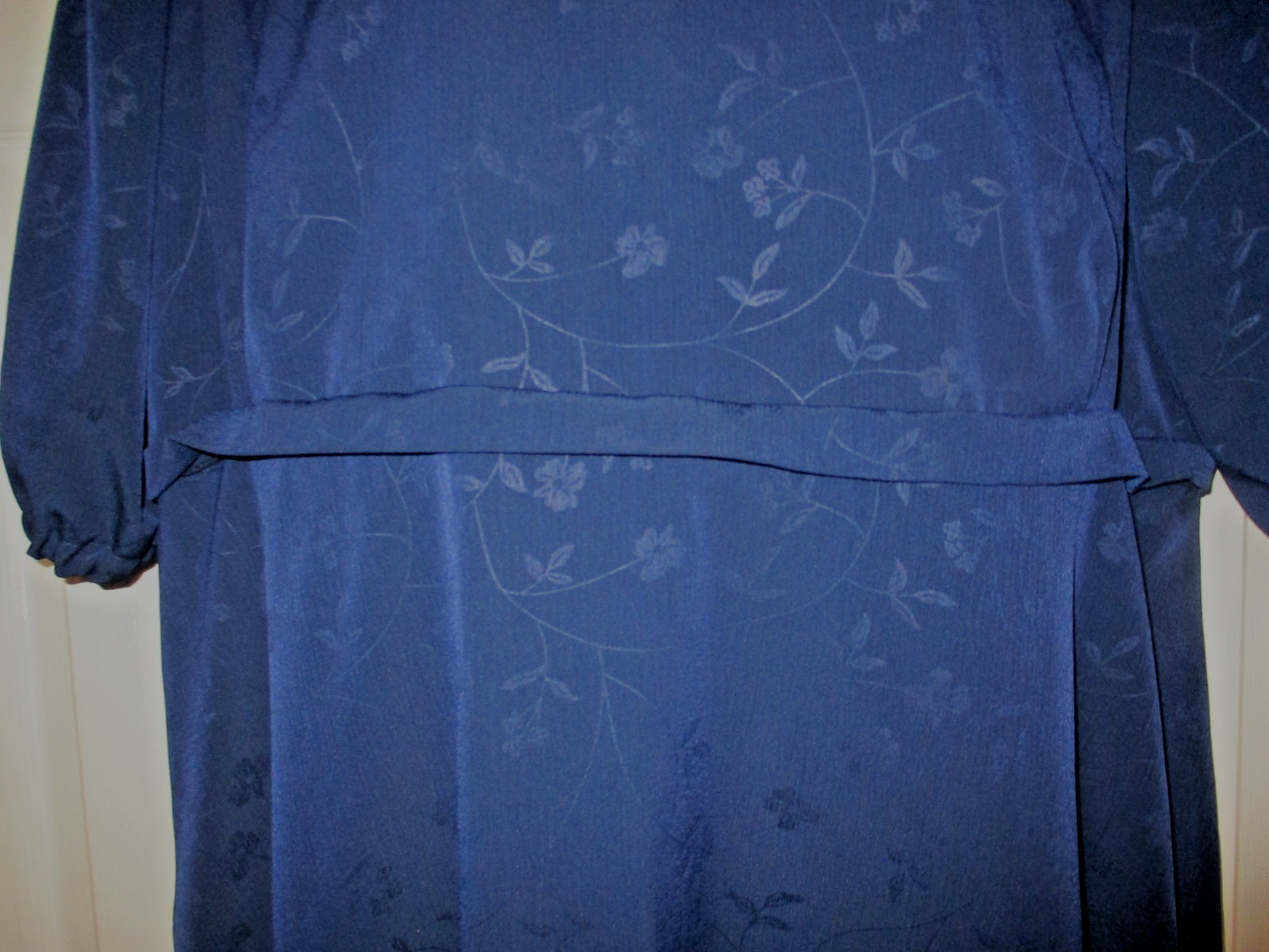 Mennonite Modest Handmade Homemade Cape Dress 56″B x 52″W x 50″L Blue Feminine