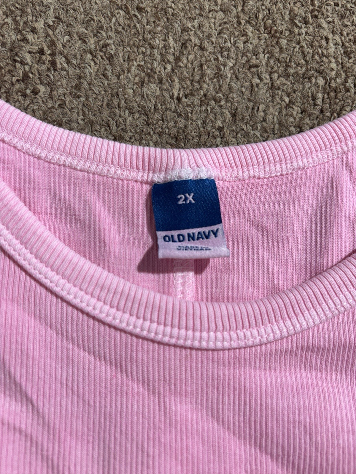 31A NWT Old Navy Womens 2X Sleeveless High-Neck Knit T-Shirt Dress| Anemone Pink