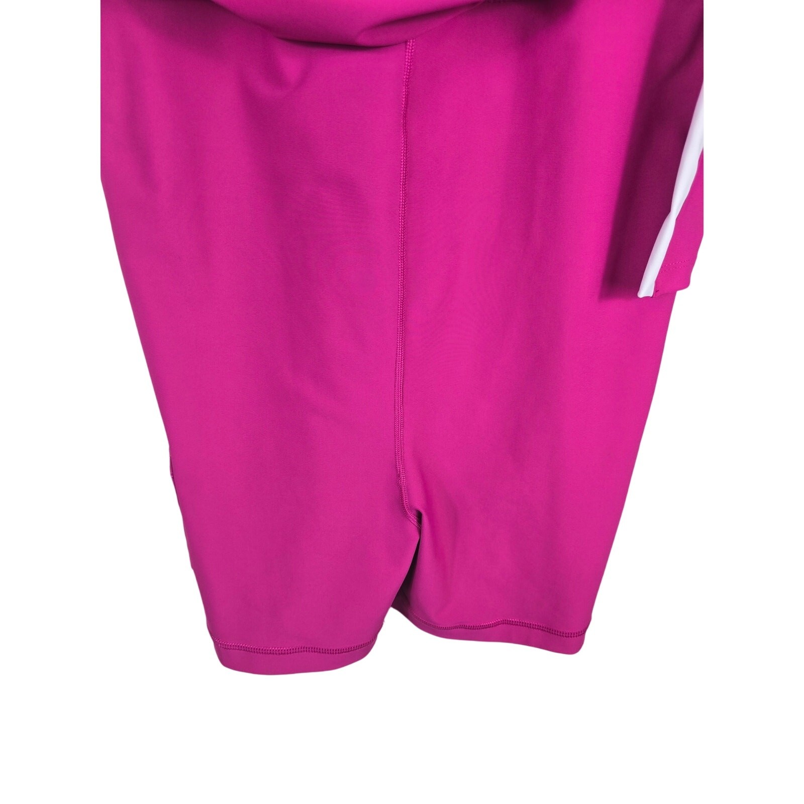 Sage Collective Pink Athletic Front Zip Built In Shorts Inside Pocket Dress 12
