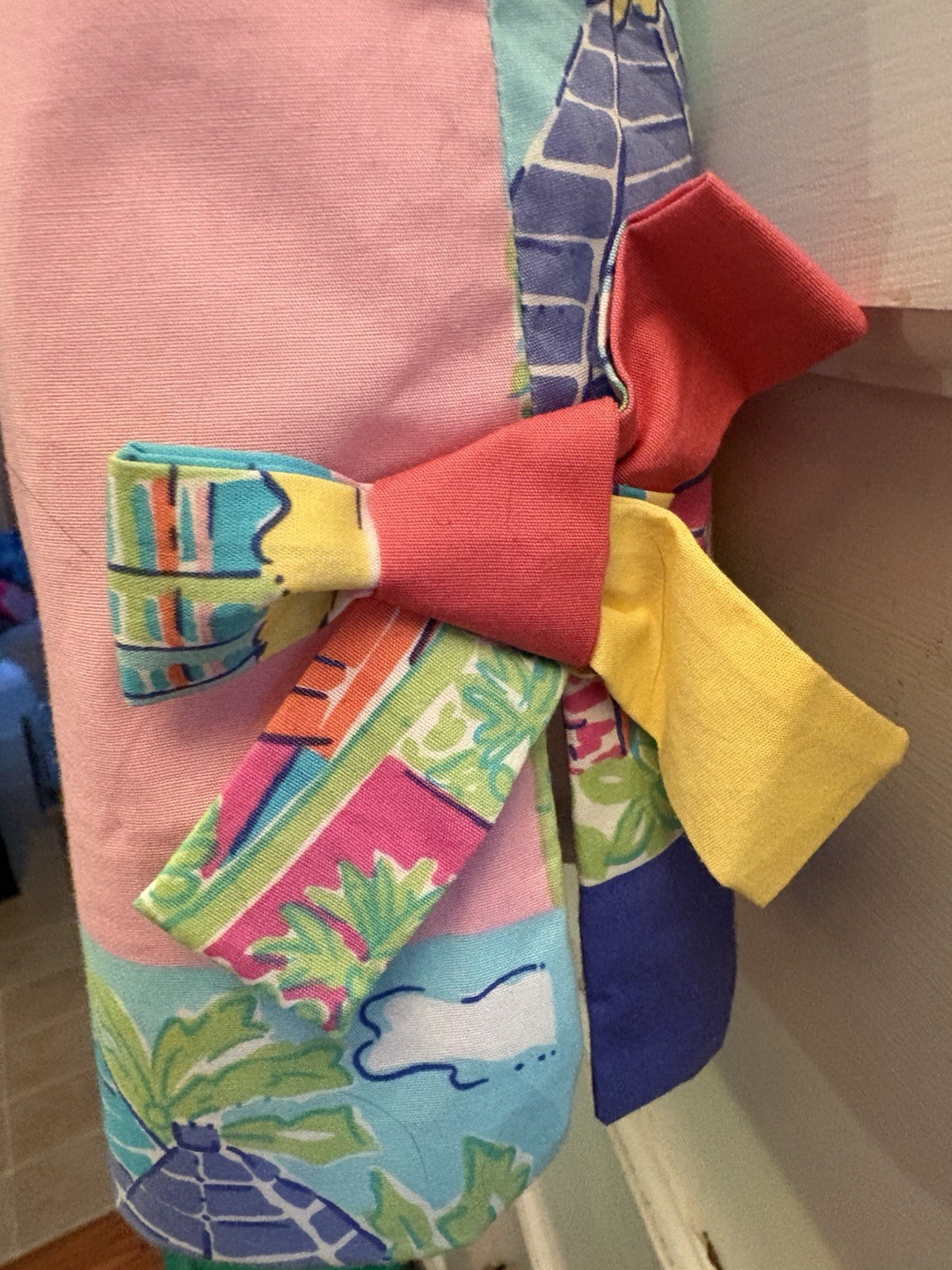 VTG Lilly Pulitzer Moxie Patchwork Mini Dress size 0 resort vacation cruise Prep