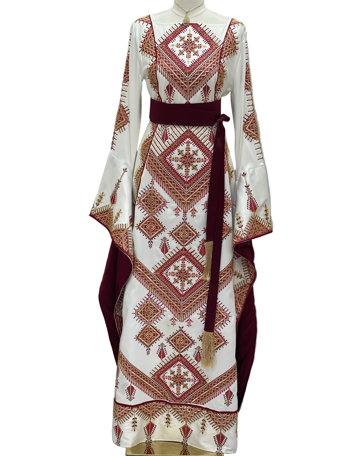 Bride of the Orient Modren Embroidered Dress
