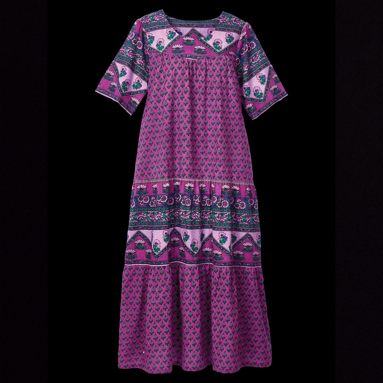 Ankle-Length Cotton Muumuu