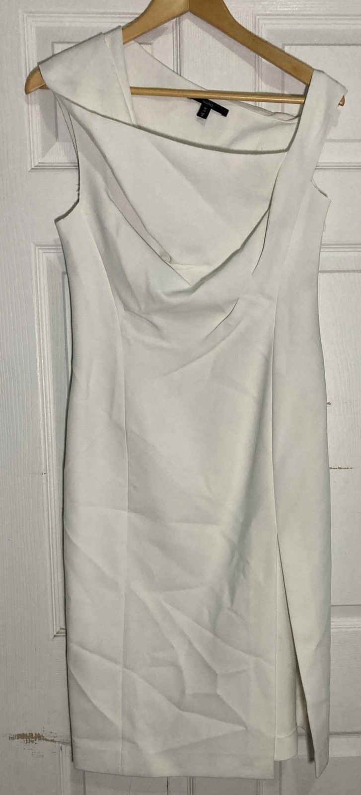 AQ/AQ Women’s Midi Dress US 8 Ivory
