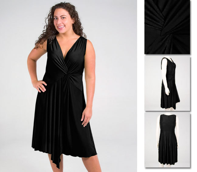 NEW Zaftique POMONA Dress BLACK 1Z 6Z / 16 20 24 28 32 36 / XL 1X 2X 3X 4X 5X 6X