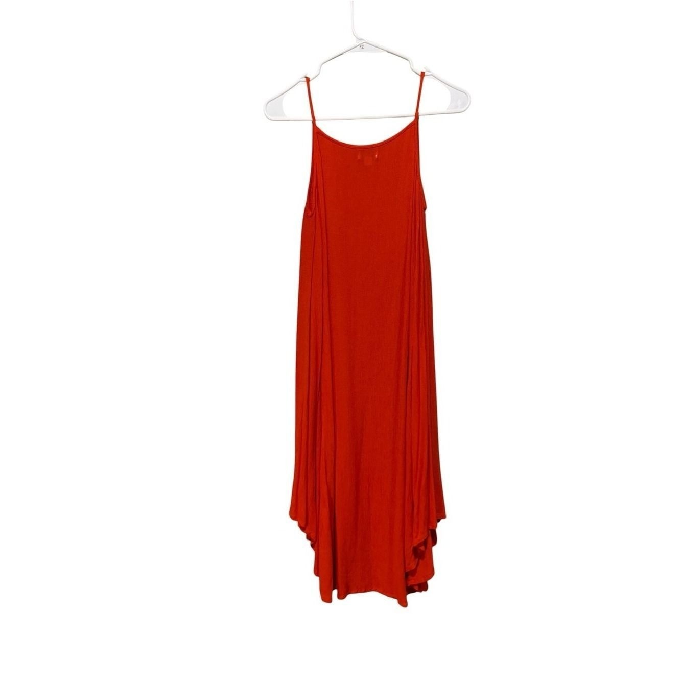 Mud Pie Bright Orange maxi Dress