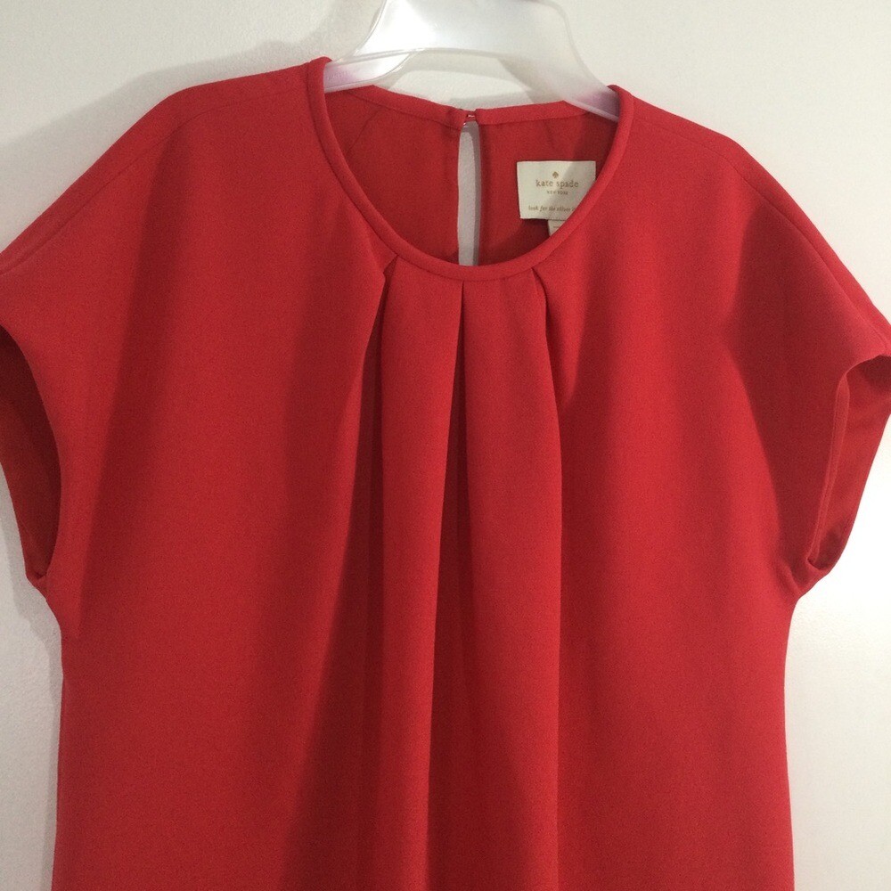 Kate Spade Aladdin Coral pink cap sleeve dress