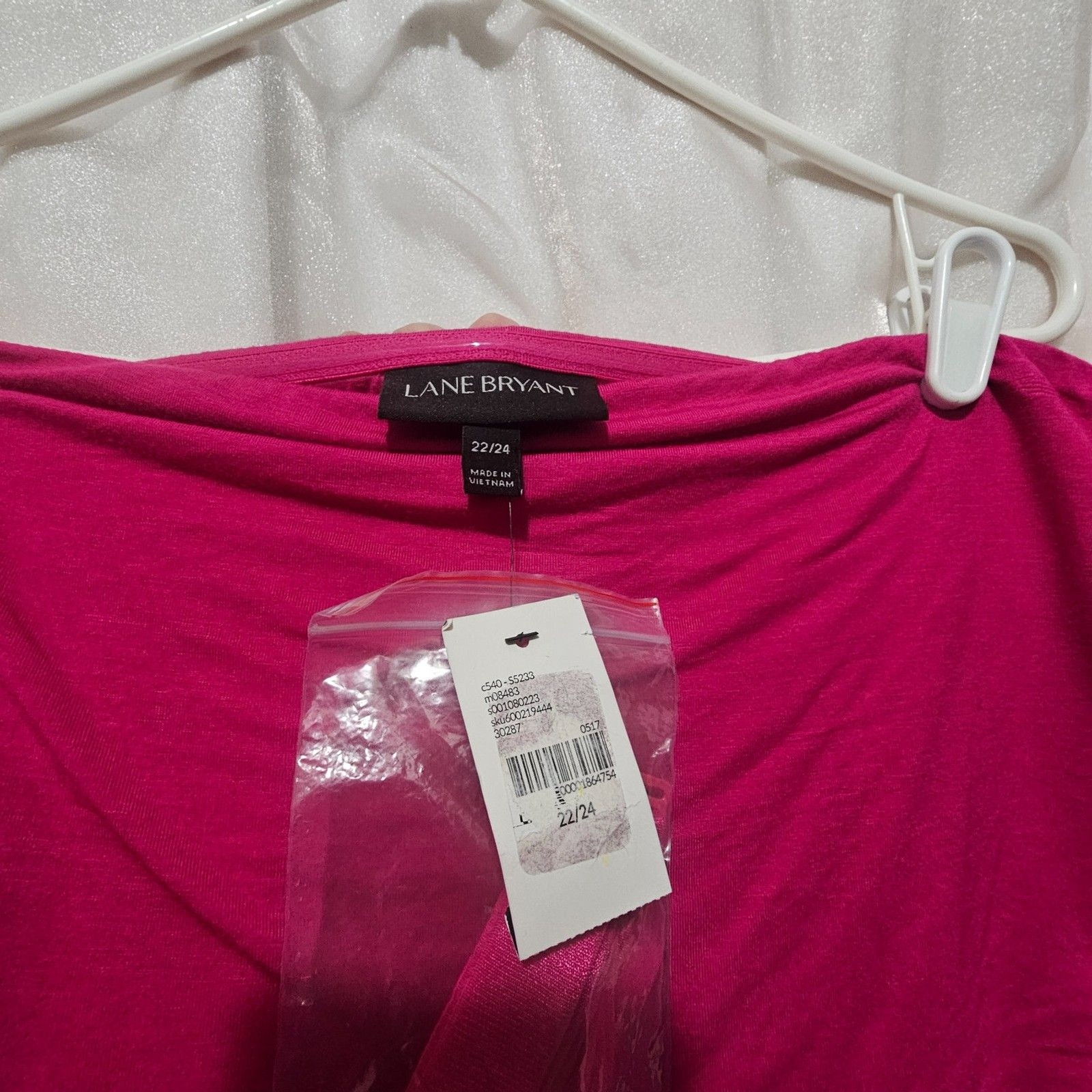 Lane Bryant Strapless Pink Maxi Dress Size 22/24 NWT