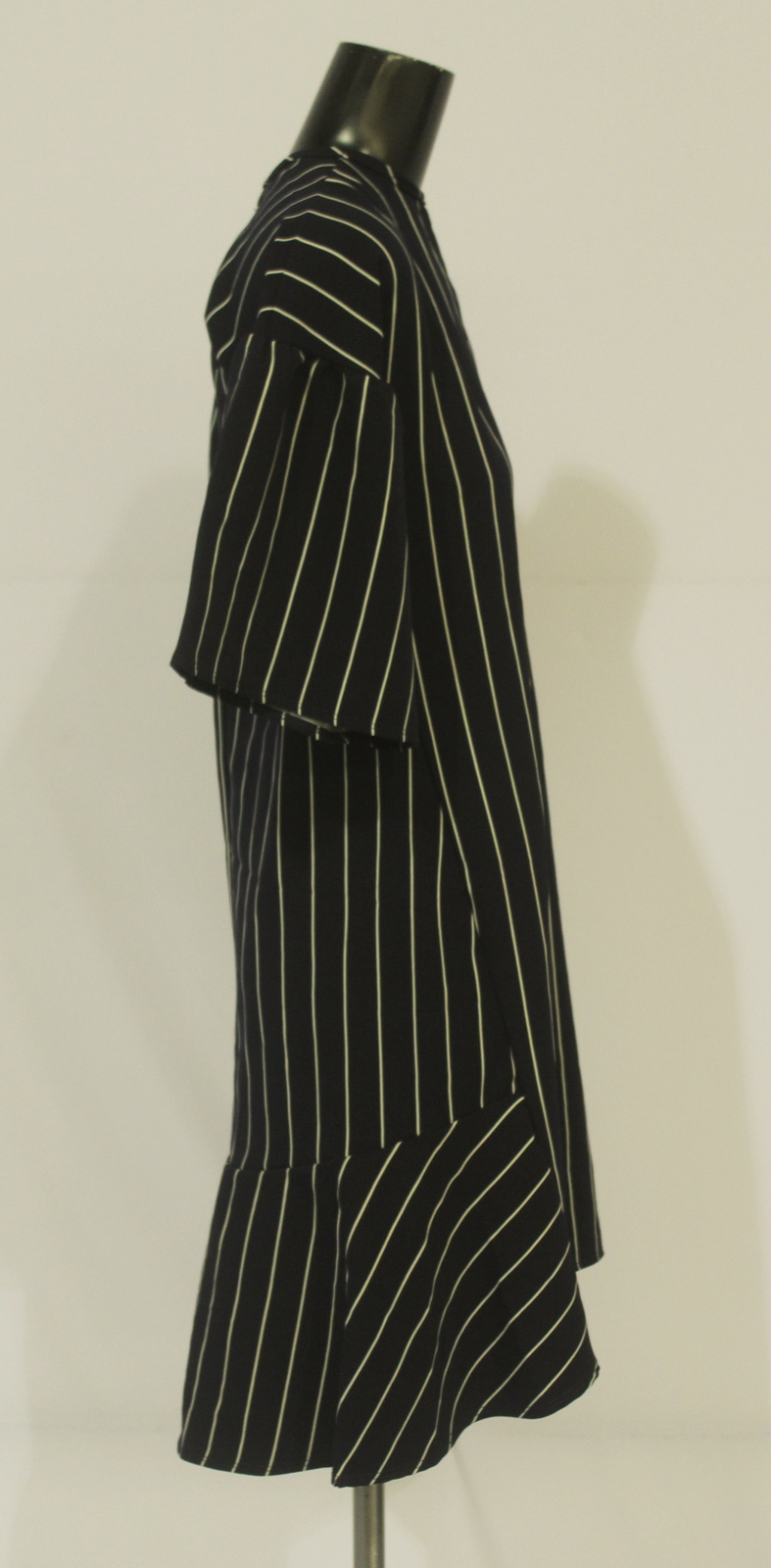 Maya’s Place Women’s Vertical Striped Tunic Dress JL3 Navy/White Size XS NWT