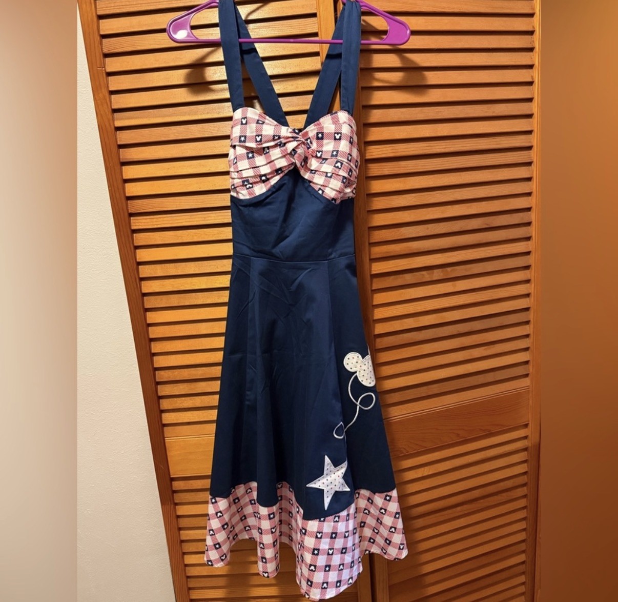 Disney Parks Exclusive All American Girl USA America Patriotic Mickey Dress
