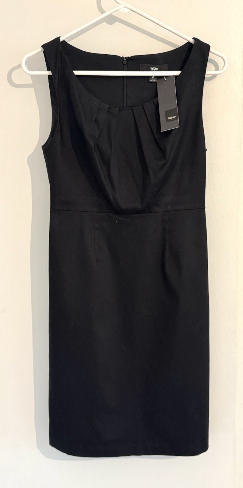 Mossimo Women’s Sleeveless Lined Black Dress Size 2