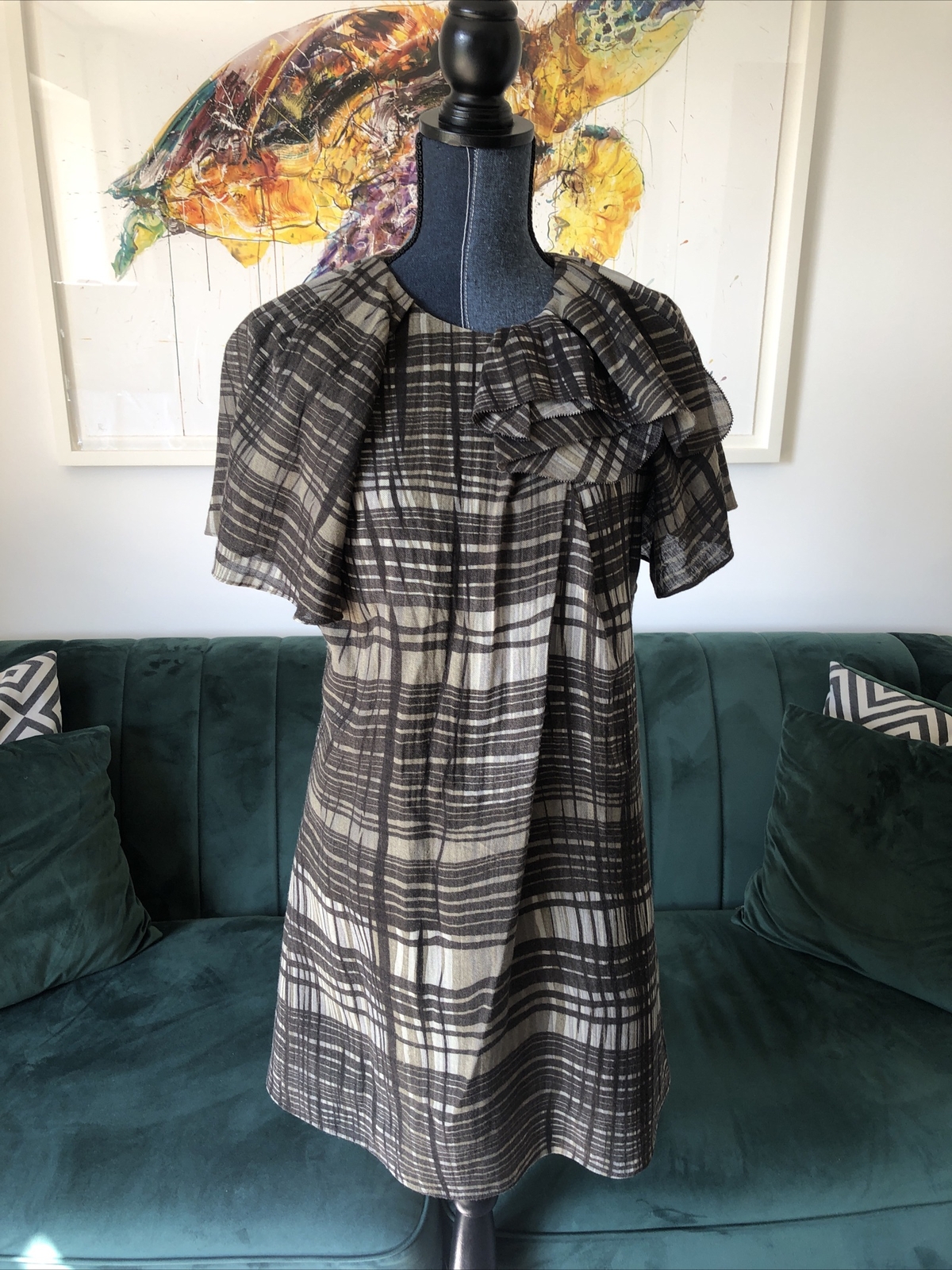 Women’s Hanii Y Wool Dress Size 40 Small – Made In Korea
