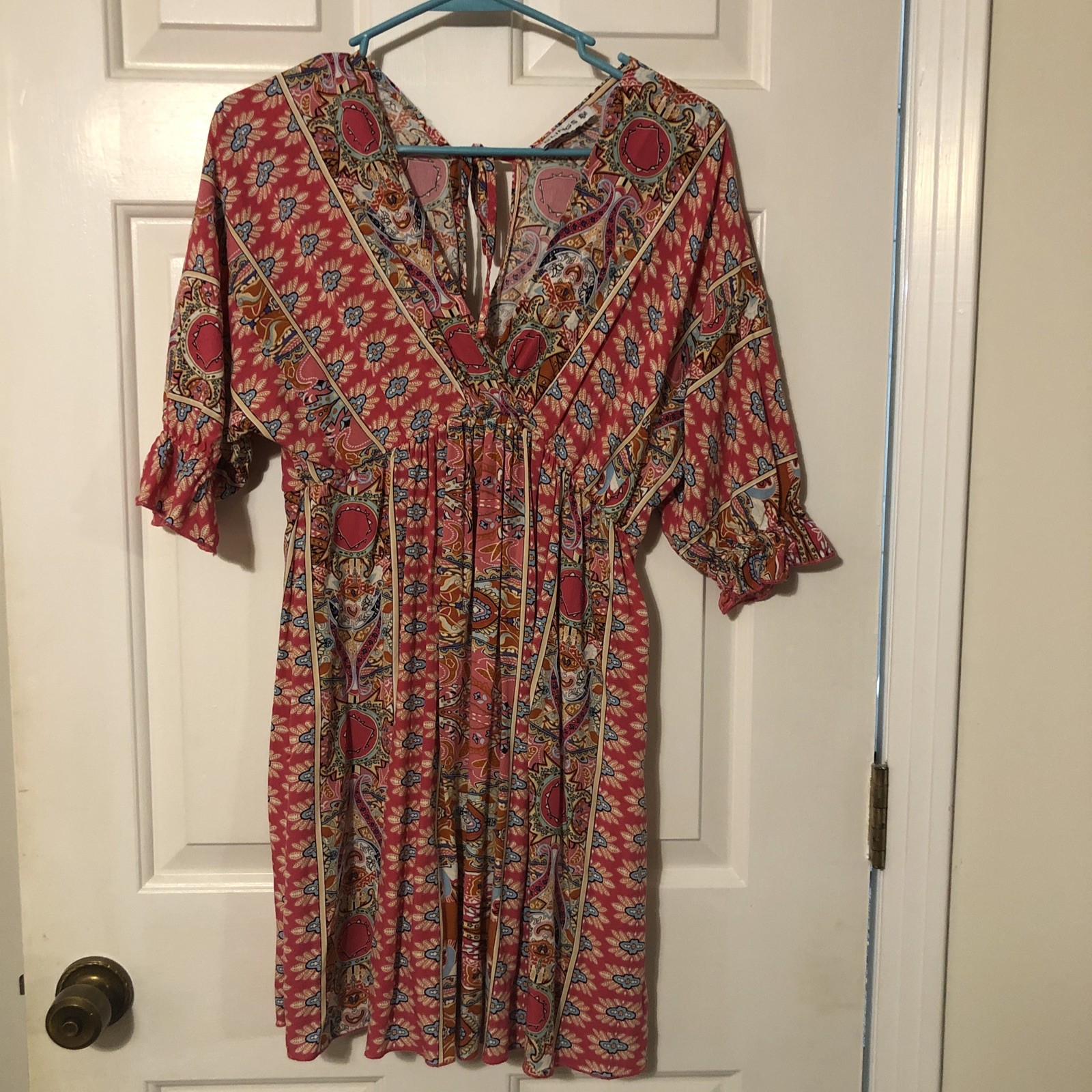 Slings Women’s Boho Hippie Cute Super Soft Dress Sz Small