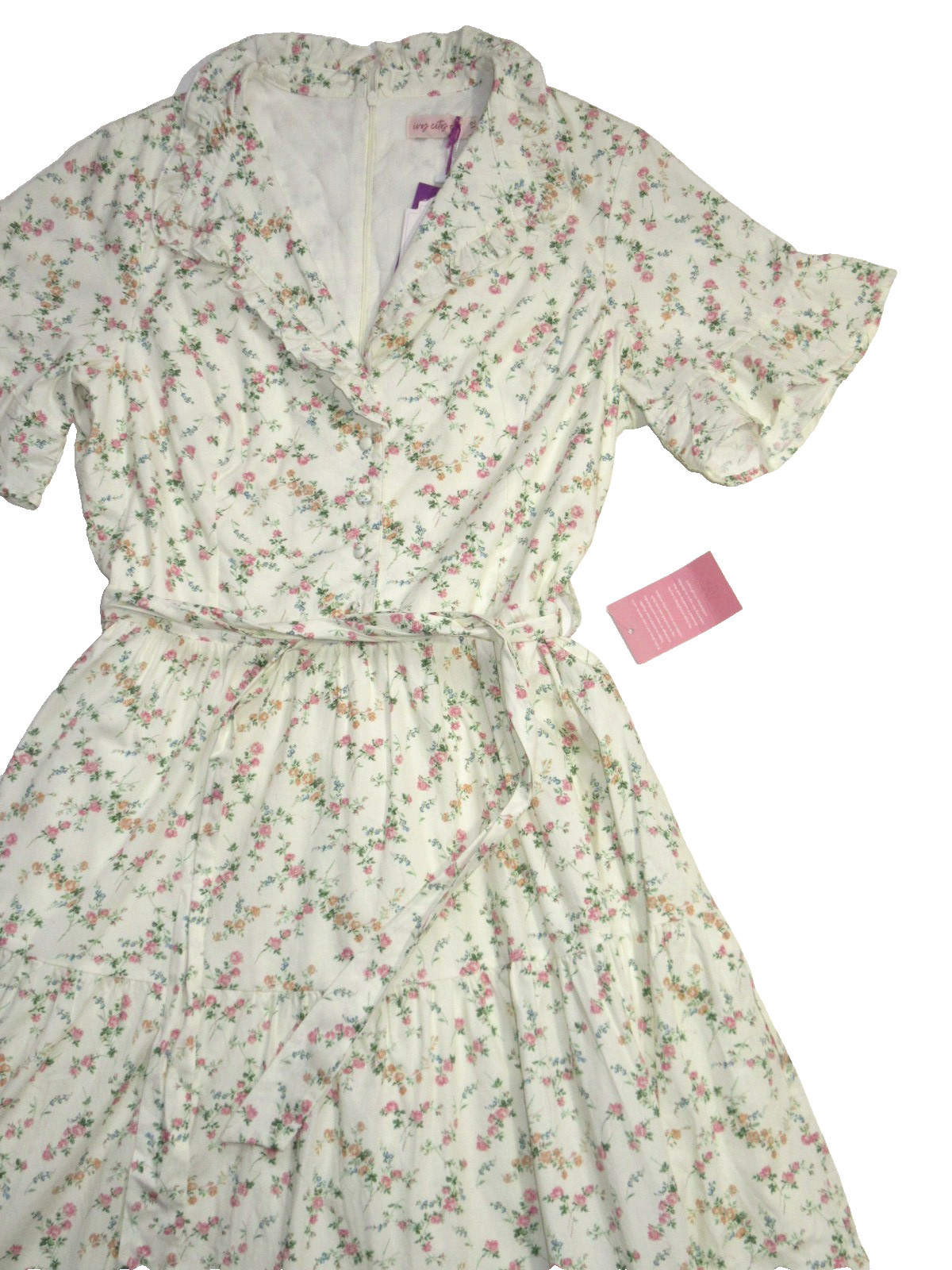 NWT Ivy City Co. Sutton Midi in Liberty London Floral Cotton Shirt Dress 12
